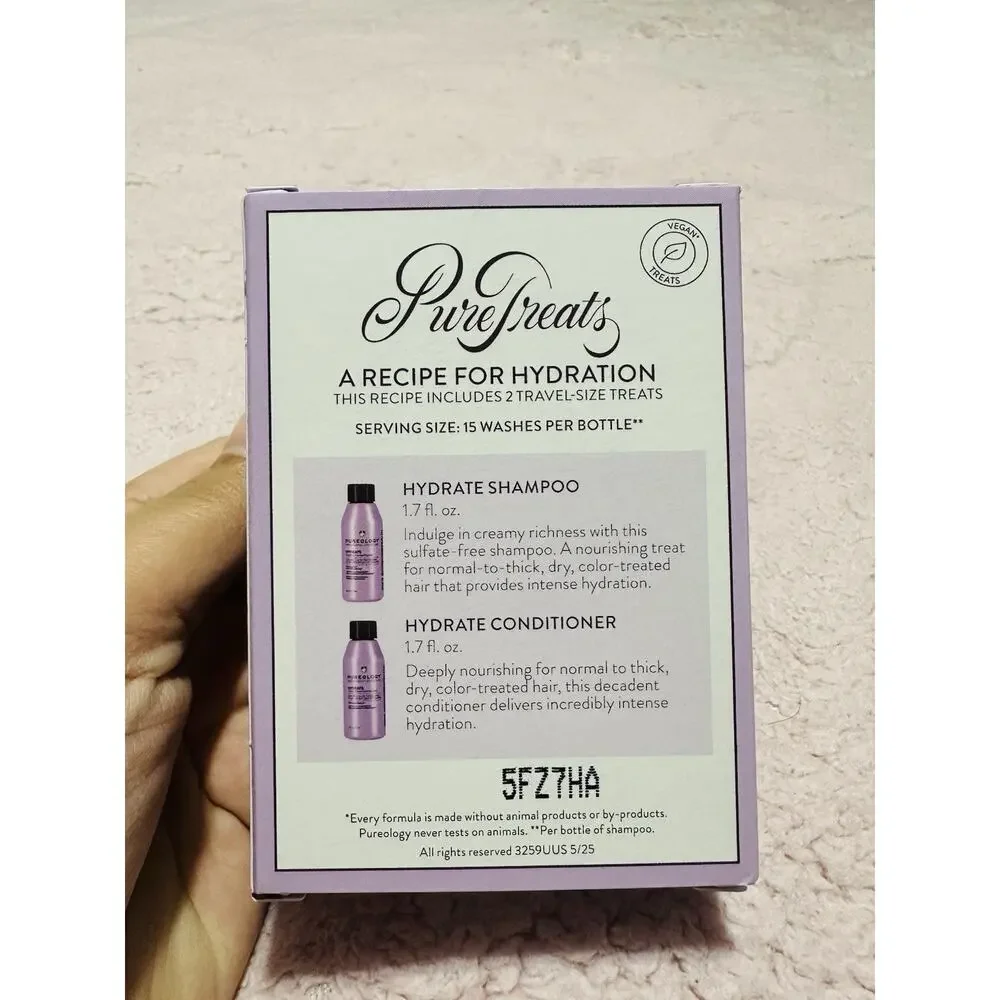 Pureology Hydrate Shampoo & Conditioner - 1.7 Oz - Duo Travel Size Set